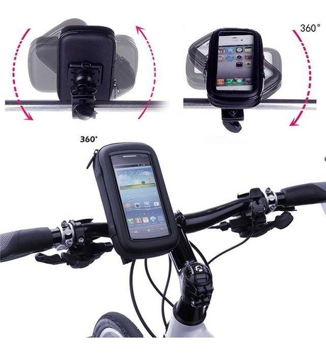Porta Soporte Celular Bicicleta Moto Impermeable Táctil – Remex