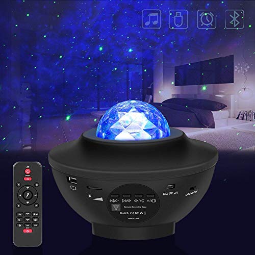 PROYECTOR LUCES GALAXIA PARLANTE C/CONTROL (JTFIEST083) – Jtech
